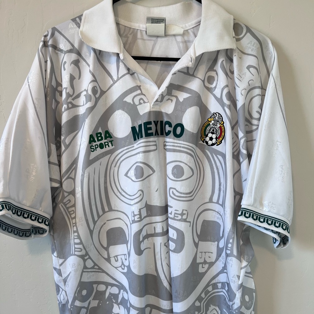 Mexico 1998 World Cup Jersey Vintage
